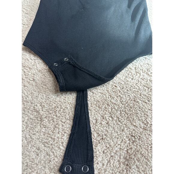 Express x One Eleven black open-back strappy bodysuit, size small - Picture 9 of 12